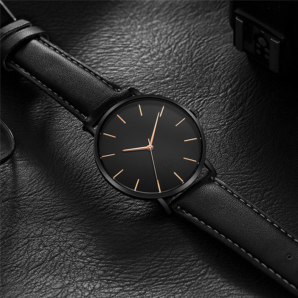 Luxury Watch Maker - Простой стиль, аналоговые кварцевые мужские часы,
