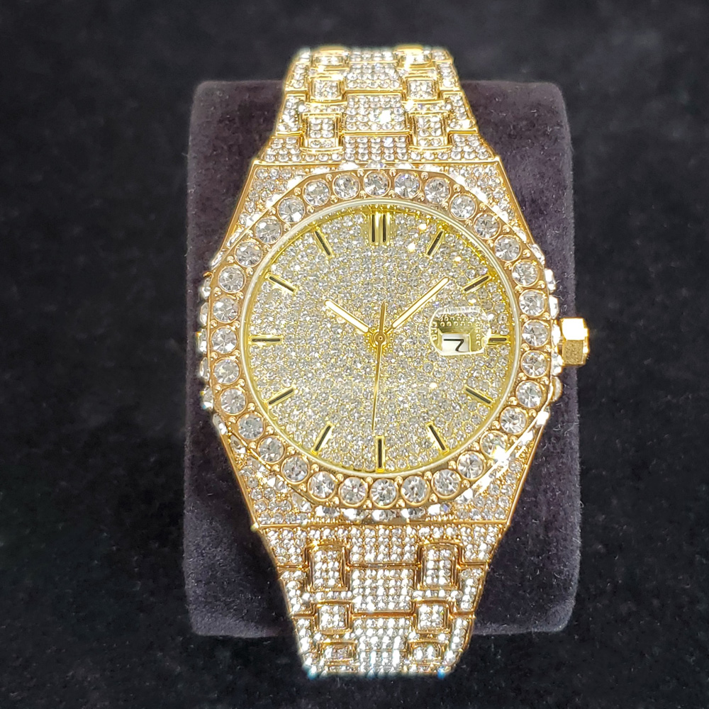 Роскошные золотые часы с брилл – обзор и цена Luxury Watch Iceberg
