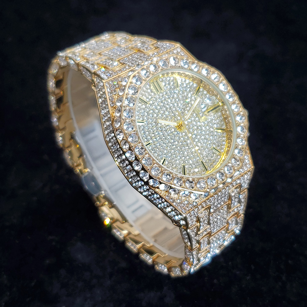 Роскошные золотые часы с брилл – обзор и цена Luxury Watch Iceberg