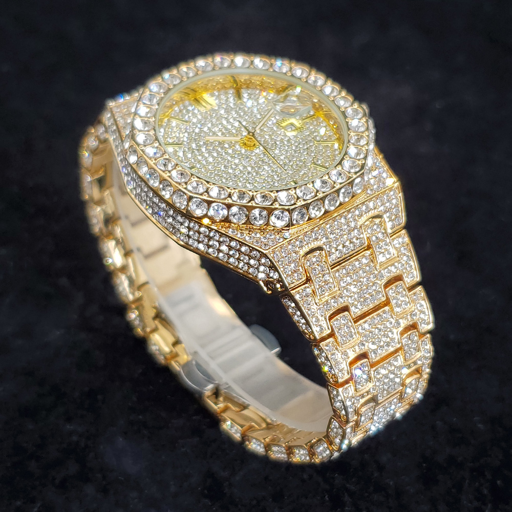 Роскошные золотые часы с брилл – обзор и цена Luxury Watch Iceberg
