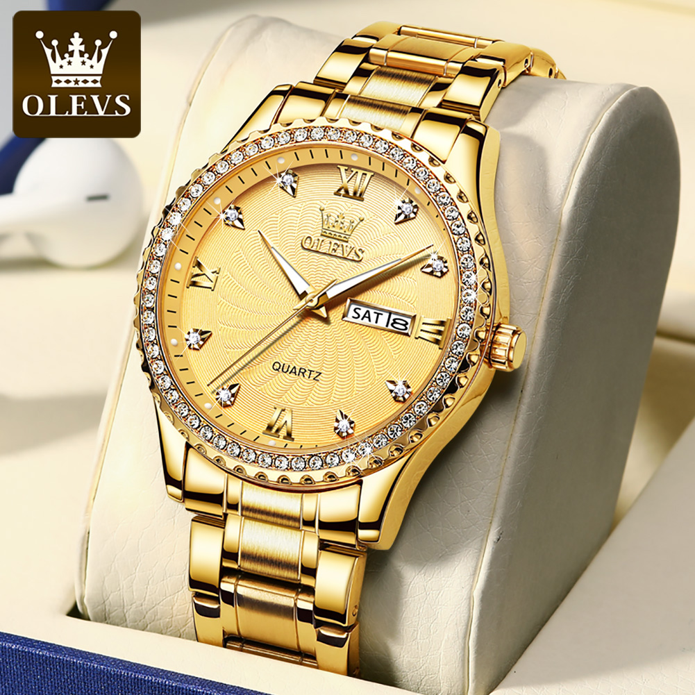 OLEVS 5565 Роскошные кварцевые – обзор и цена Luxury Watch Maker
