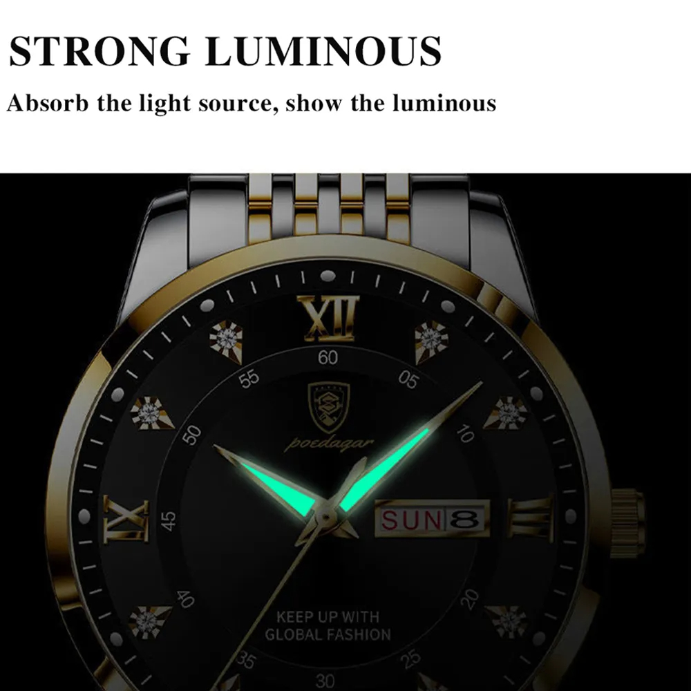 POEDAGAR лучший бренд для мужч – обзор и цена Luxury Watch Top 10