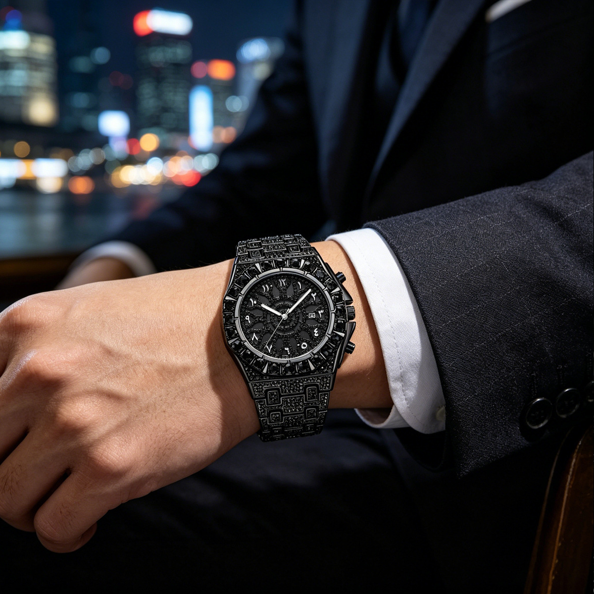 Мужские часы UNIGUET Cool Blac – обзор и цена Luxury Watch Iceberg
